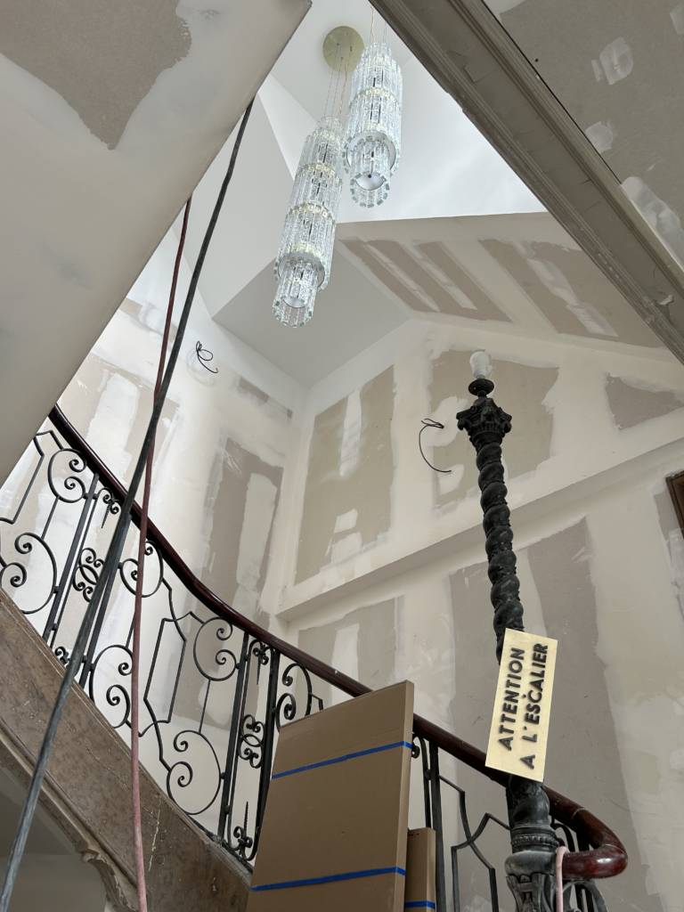 rénovation mur et peinture